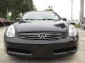 Black Obsidian 2007 Infiniti G 35 Coupe Exterior