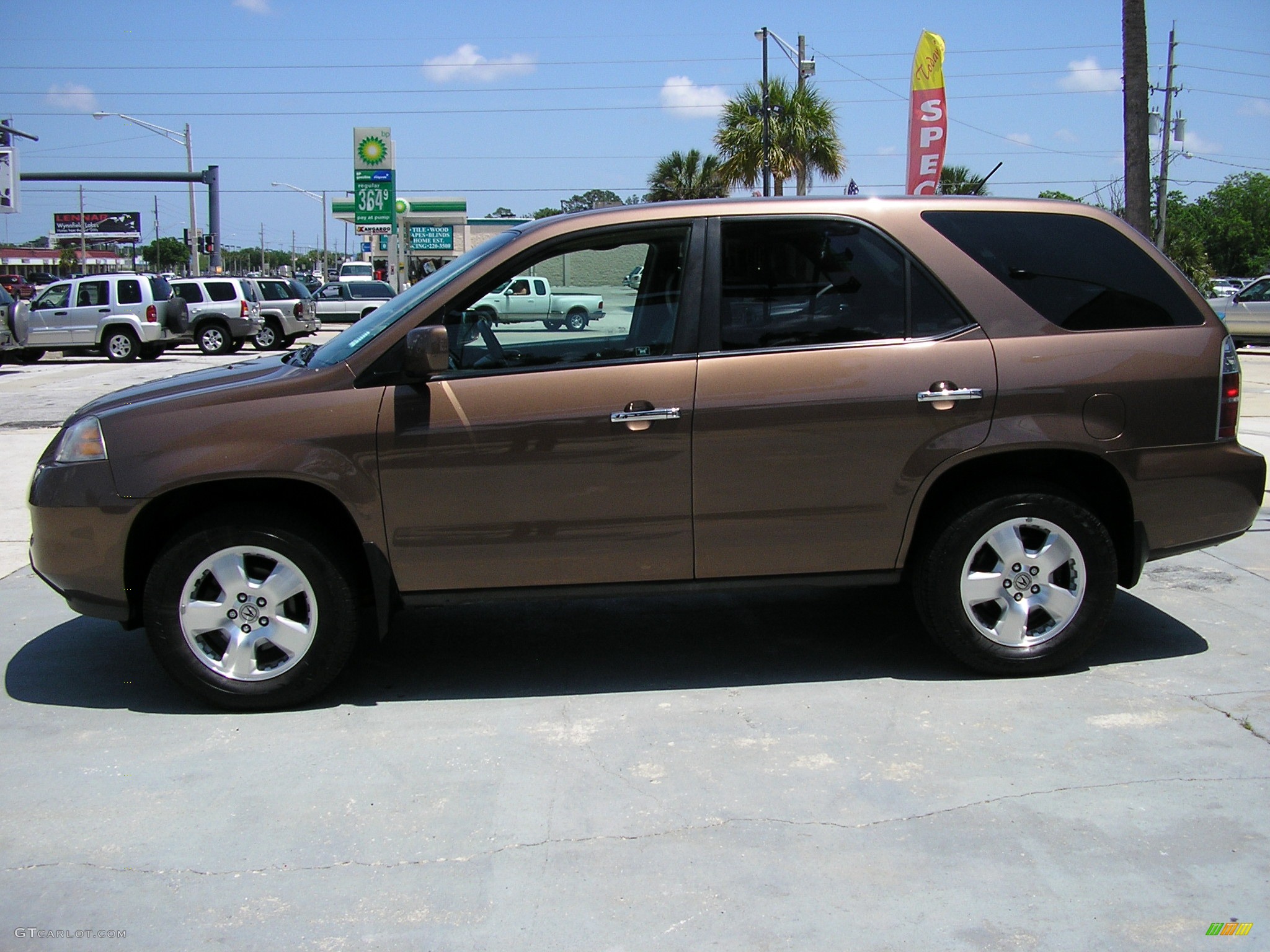 2004 MDX  - Sandstone Metallic / Natural Brown photo #21