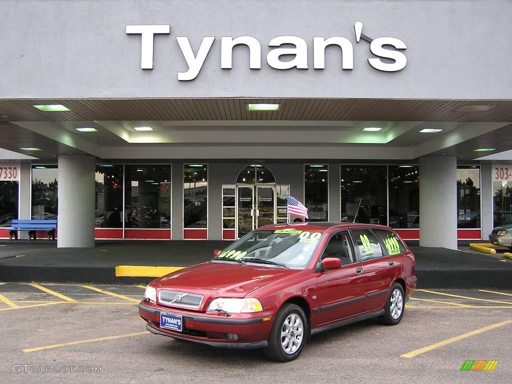 2000 V40 1.9T Wagon - Torch Red Metallic / Silver Gray photo #1