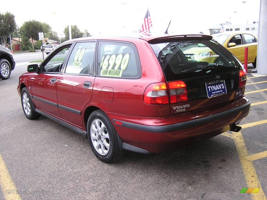 2000 V40 1.9T Wagon - Torch Red Metallic / Silver Gray photo #4