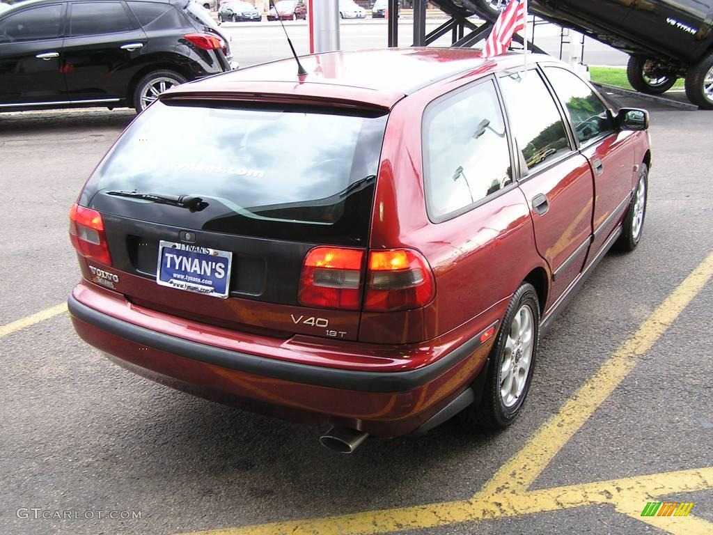 2000 V40 1.9T Wagon - Torch Red Metallic / Silver Gray photo #6