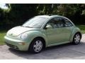 2001 Cyber Green Metallic Volkswagen New Beetle GLS Coupe  photo #1