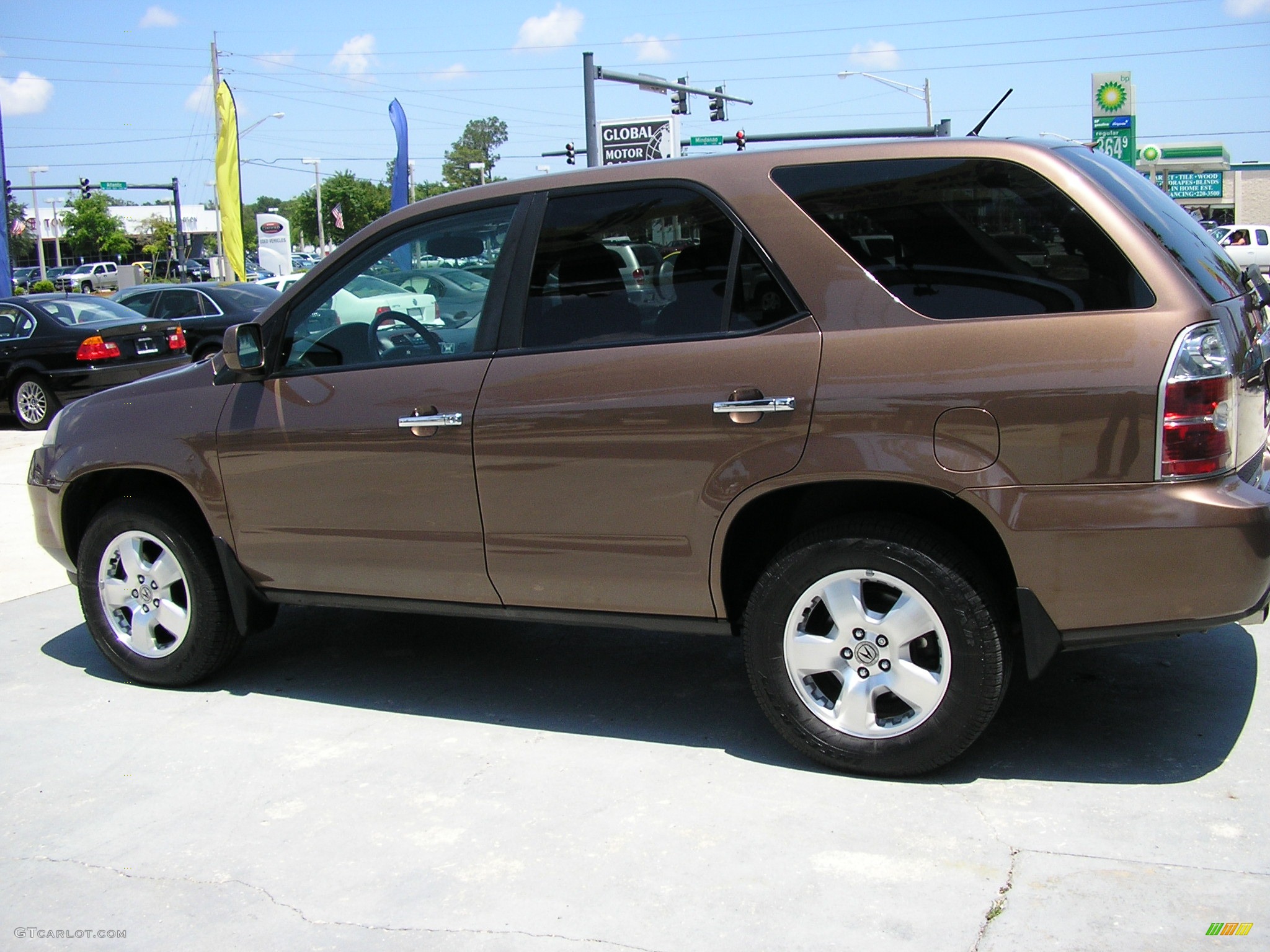 2004 MDX  - Sandstone Metallic / Natural Brown photo #22