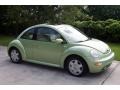 2001 Cyber Green Metallic Volkswagen New Beetle GLS Coupe  photo #13