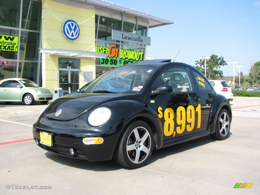 2001 New Beetle Sport Edition Coupe - Black / Cream photo #1