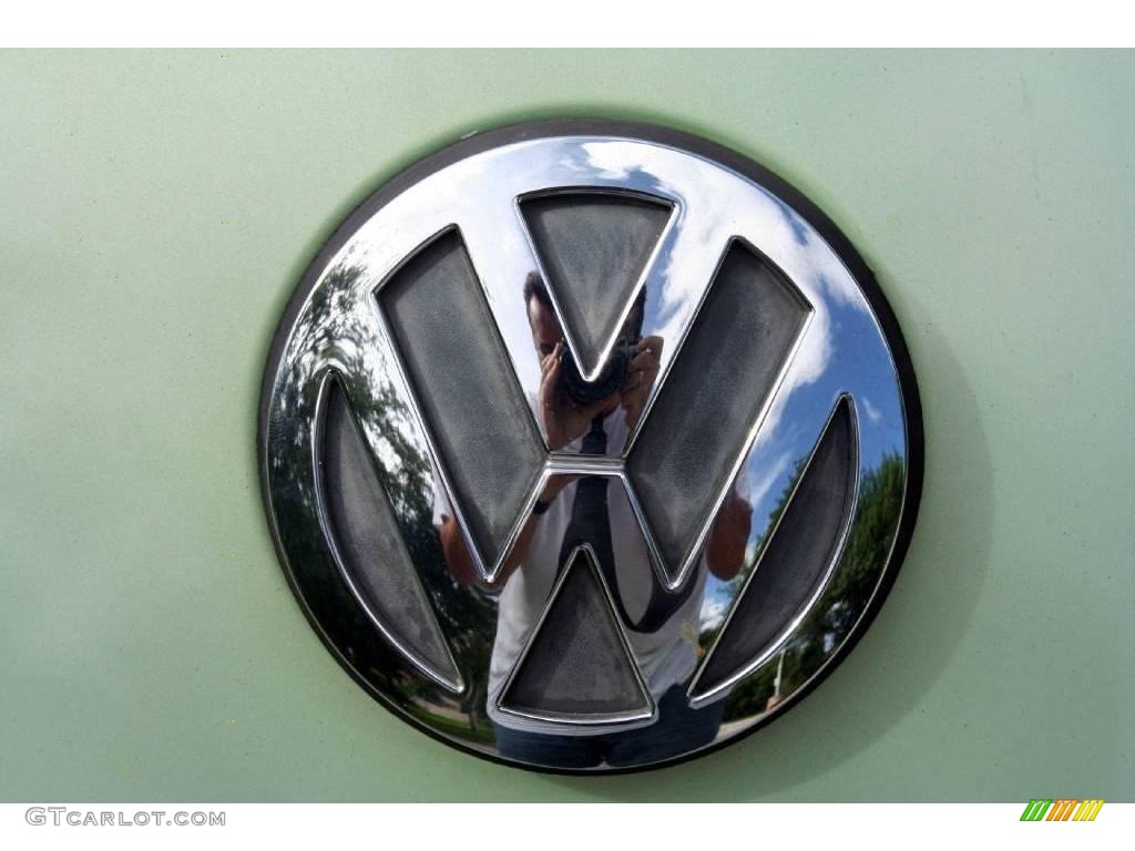 2001 New Beetle GLS Coupe - Cyber Green Metallic / Cream photo #33