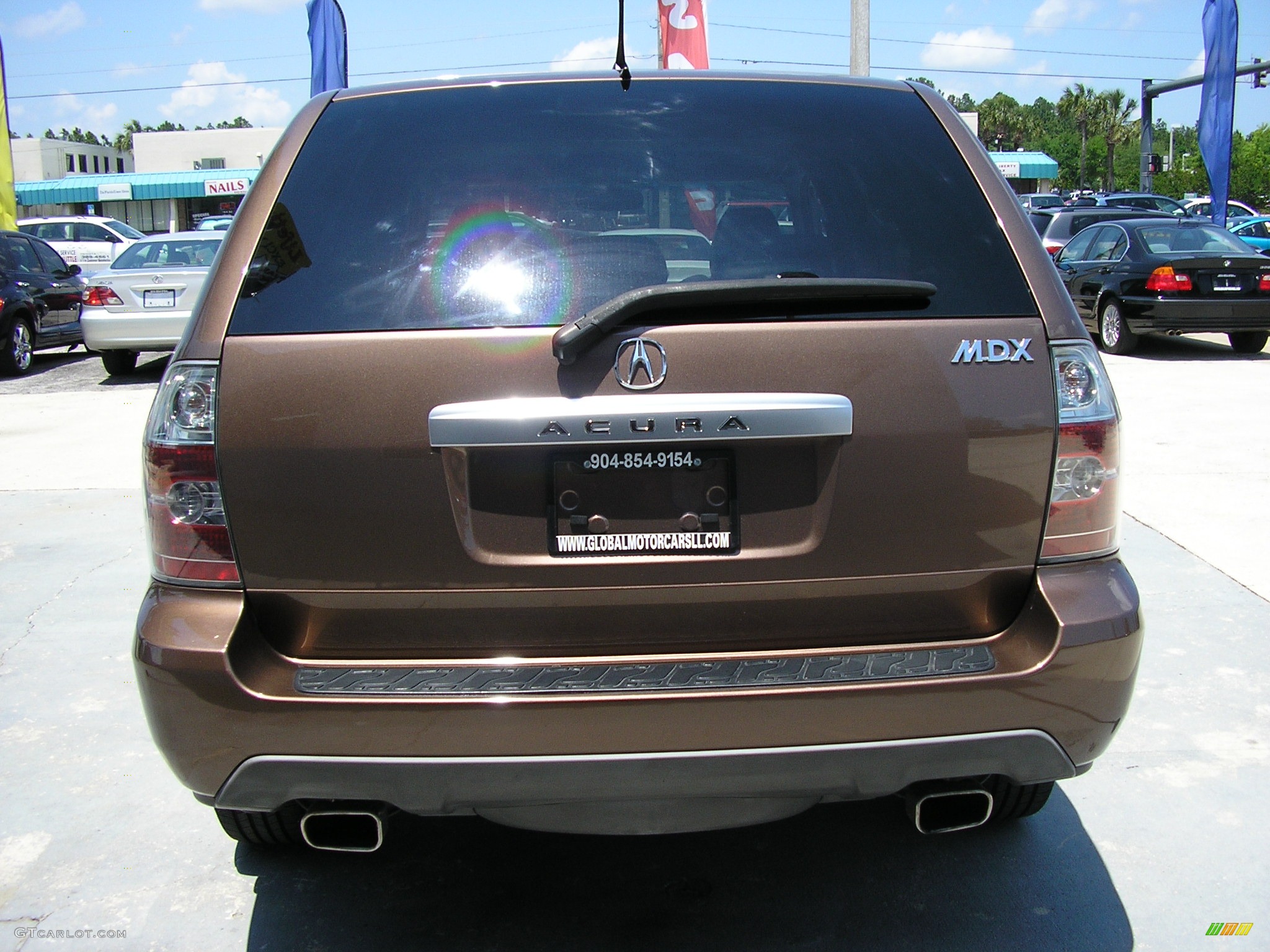 2004 MDX  - Sandstone Metallic / Natural Brown photo #23