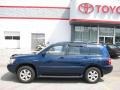 2002 Indigo Ink Pearl Toyota Highlander Limited 4WD  photo #2