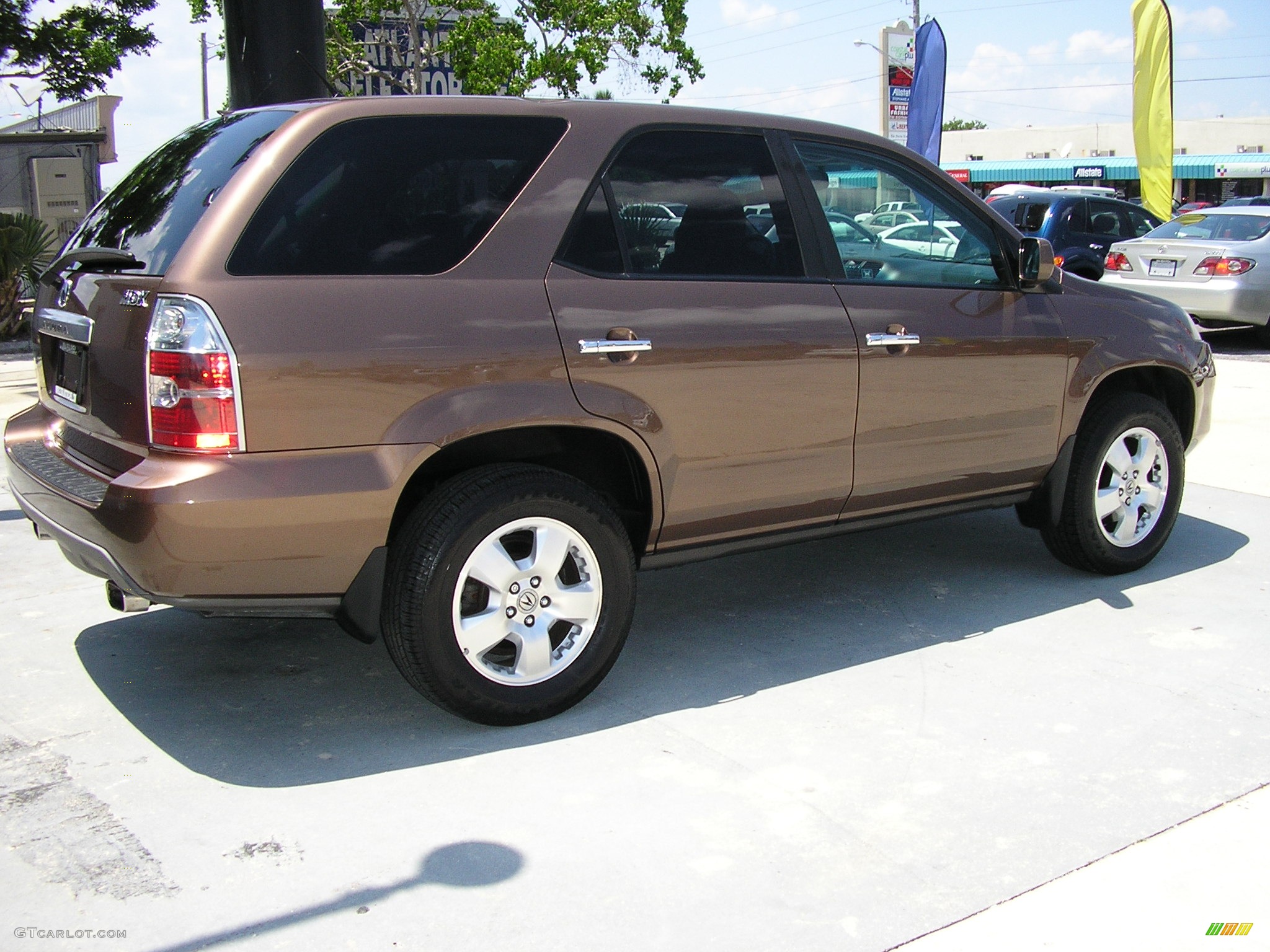 2004 MDX  - Sandstone Metallic / Natural Brown photo #24