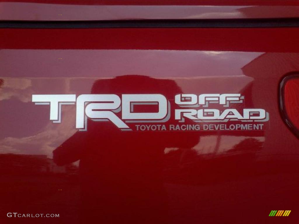 2008 Tundra SR5 TRD Double Cab - Radiant Red / Graphite Gray photo #16