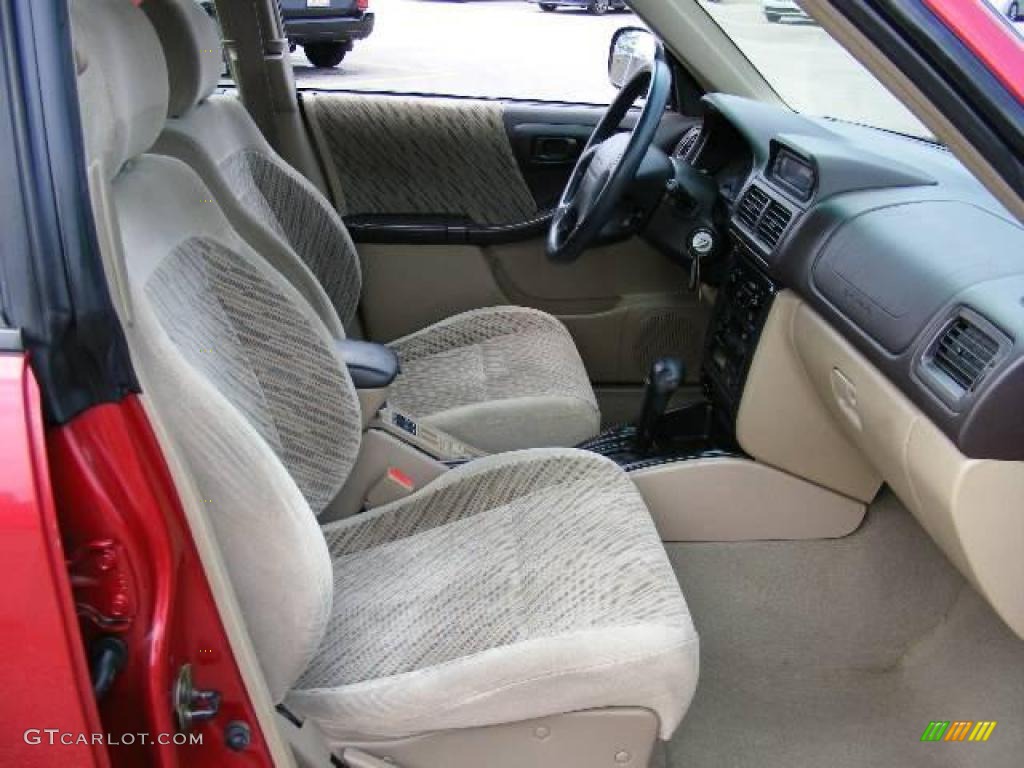 1999 Forester S - Canyon Red Pearl / Beige photo #13