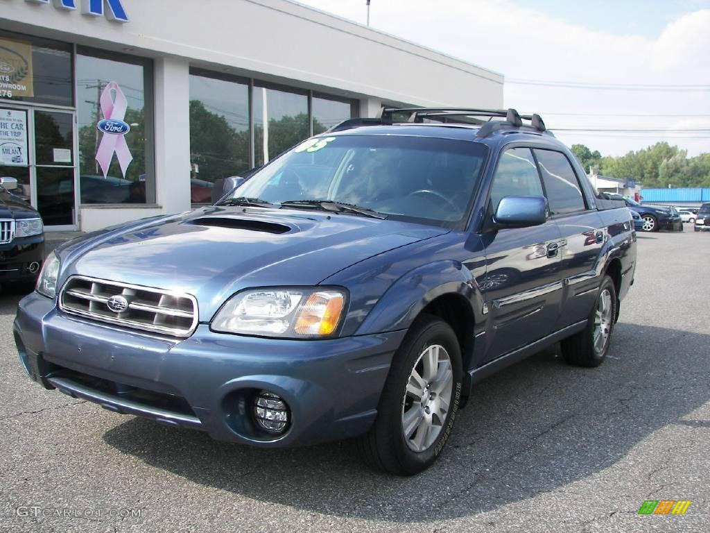 Atlantic Blue Pearl Subaru Baja