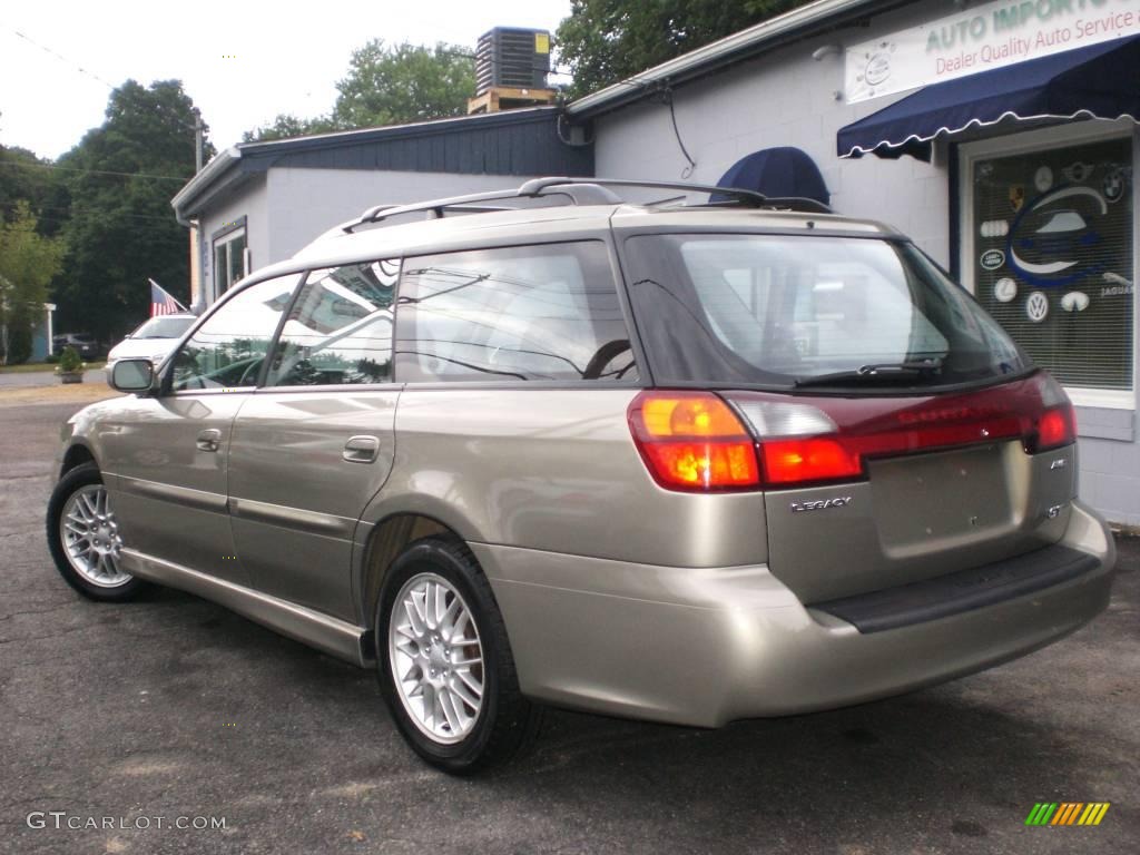 2000 Legacy GT Wagon - Titanium Beige Pearl / Gray photo #53