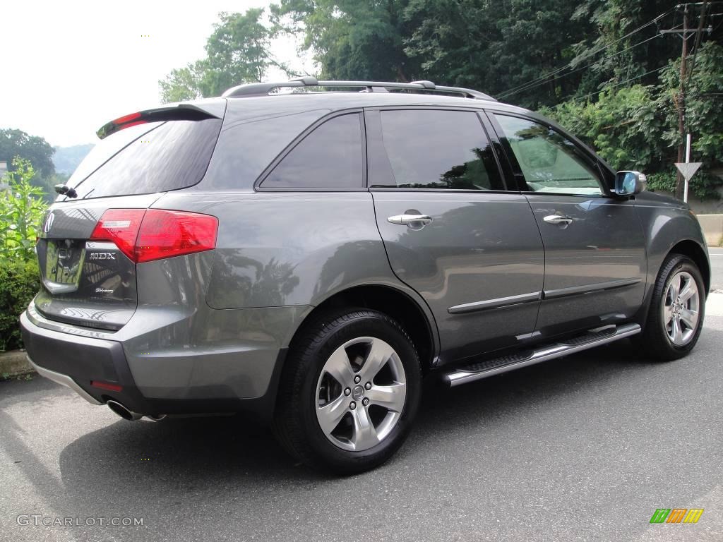 2007 MDX Sport - Nimbus Gray Metallic / Taupe photo #4