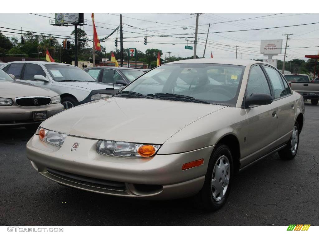 2000 S Series SL Sedan - Gold / Gray photo #1