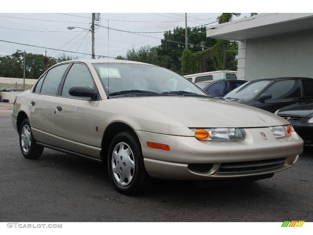 2000 S Series SL Sedan - Gold / Gray photo #3
