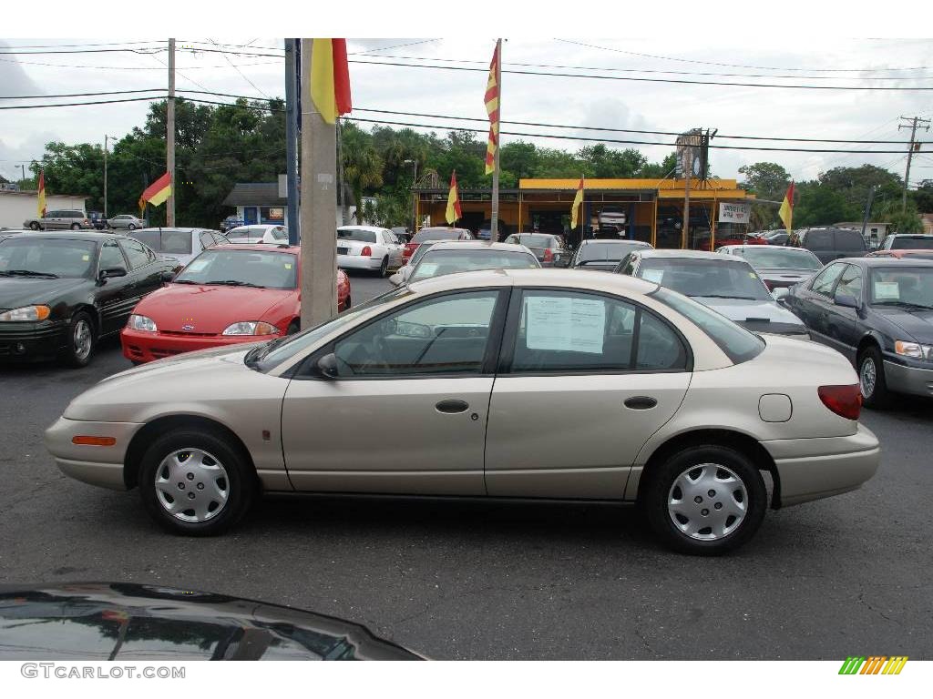 2000 S Series SL Sedan - Gold / Gray photo #4