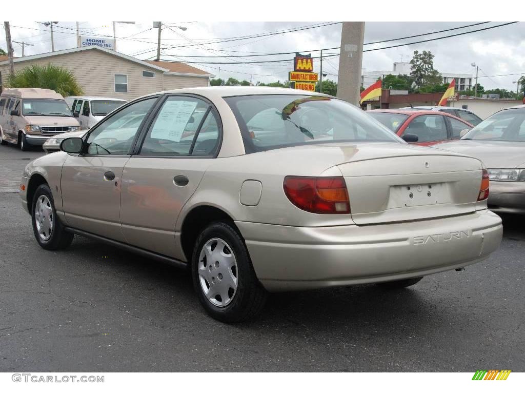 2000 S Series SL Sedan - Gold / Gray photo #7