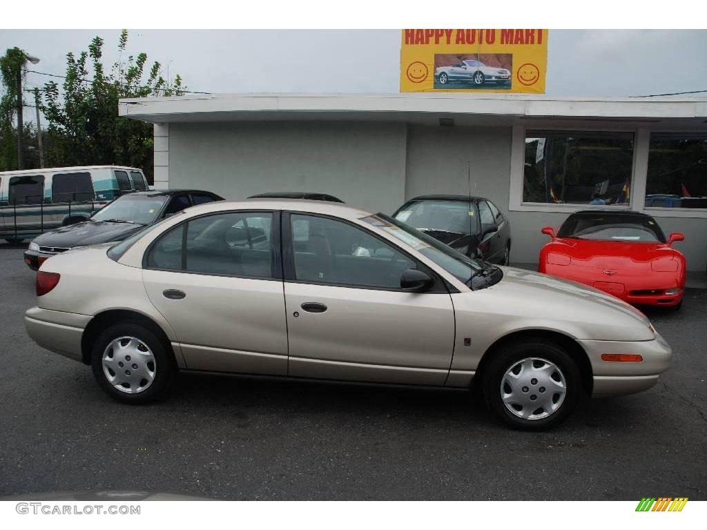 2000 S Series SL Sedan - Gold / Gray photo #8