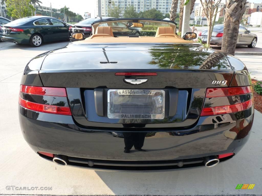 2009 DB9 Volante - Jet Black / Sahara Tan photo #5