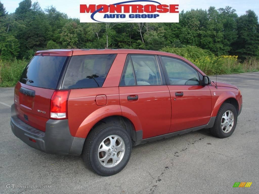 2003 VUE V6 AWD - Orange / Gray photo #2