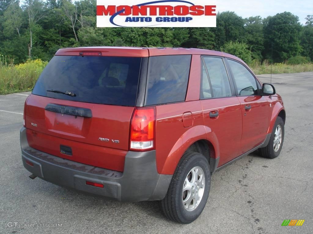 2003 VUE V6 AWD - Orange / Gray photo #3