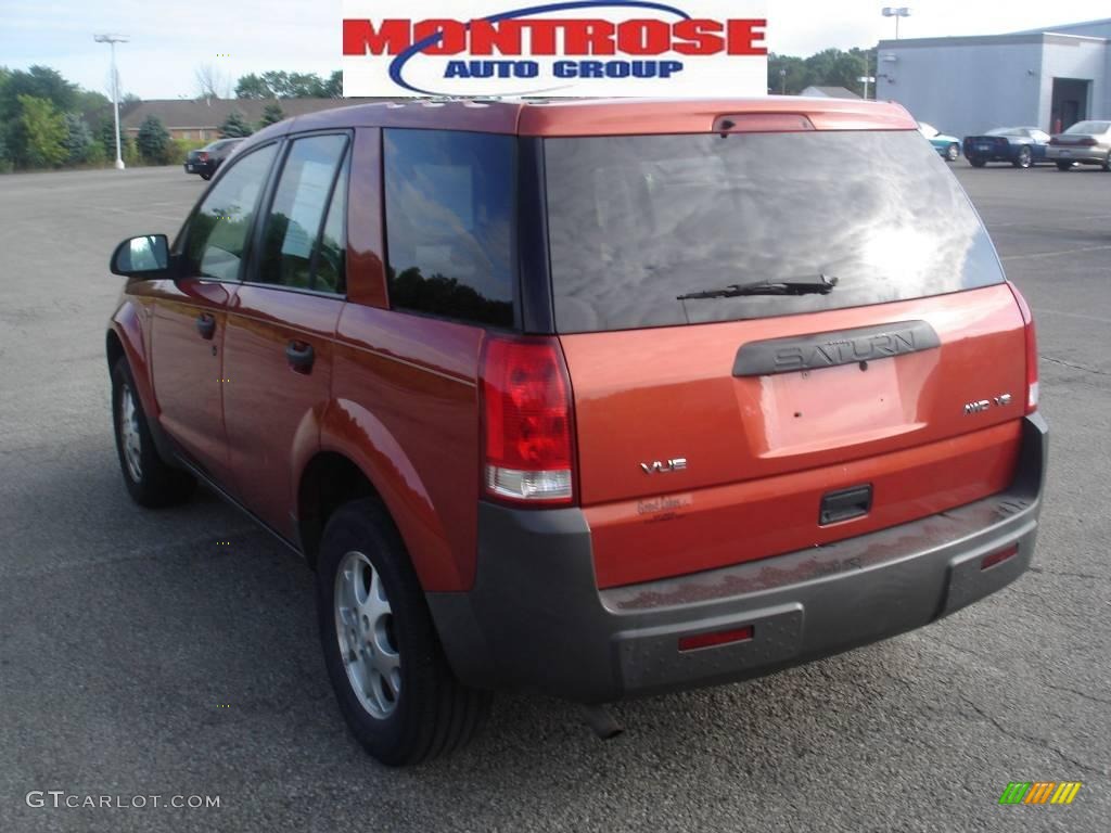 2003 VUE V6 AWD - Orange / Gray photo #5
