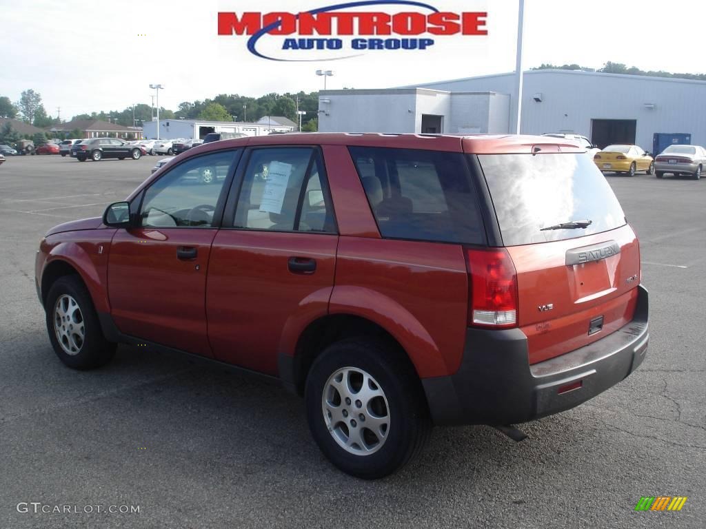 2003 VUE V6 AWD - Orange / Gray photo #6