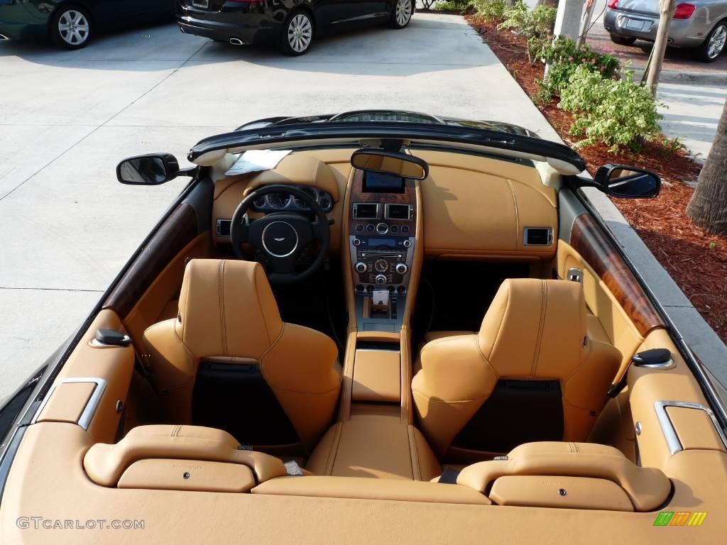 2009 DB9 Volante - Jet Black / Sahara Tan photo #11