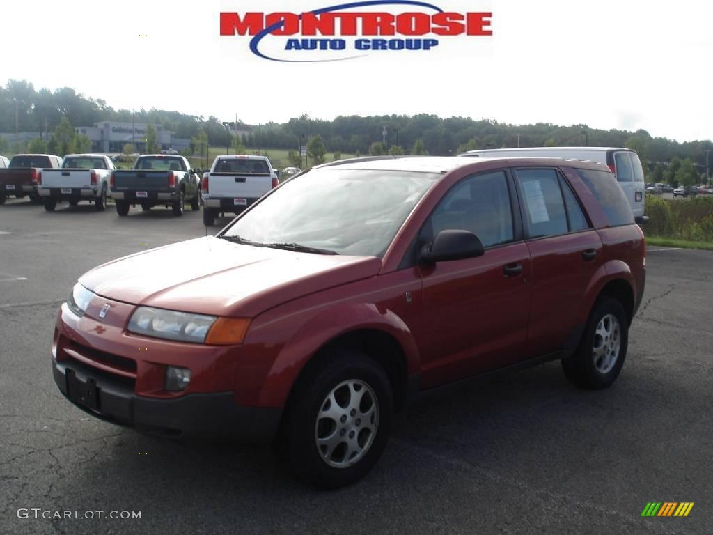 2003 VUE V6 AWD - Orange / Gray photo #20
