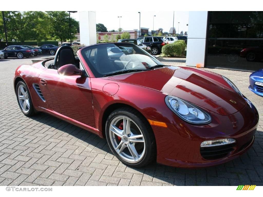 2009 Boxster S - Ruby Red Metallic / Black photo #1
