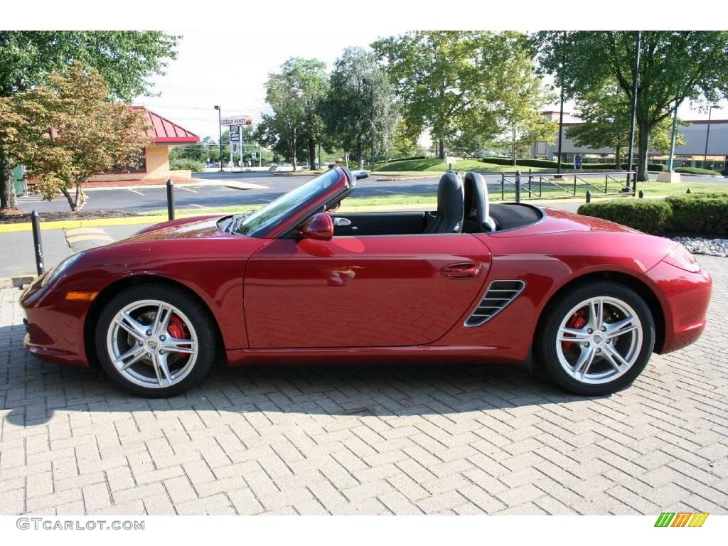 2009 Boxster S - Ruby Red Metallic / Black photo #4