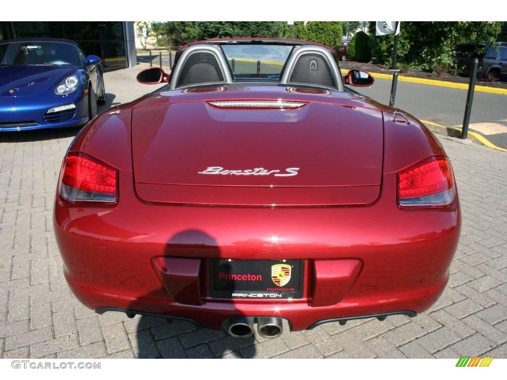 2009 Boxster S - Ruby Red Metallic / Black photo #6