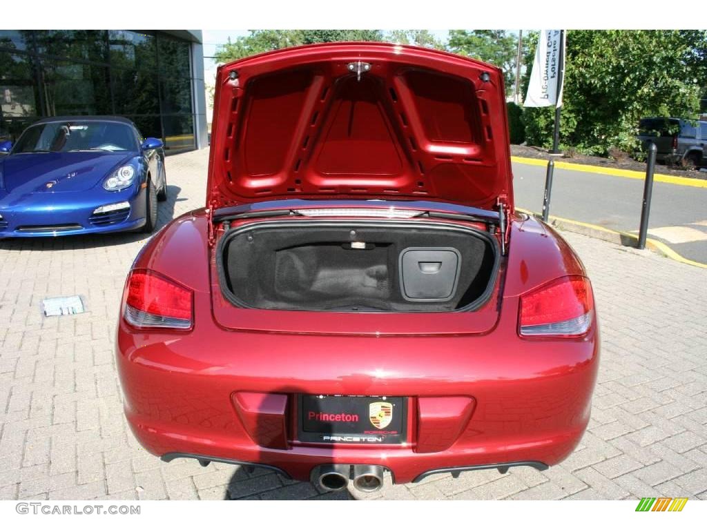 2009 Boxster S - Ruby Red Metallic / Black photo #20