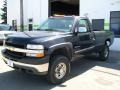 Onyx Black 2002 Chevrolet Silverado 2500 LS Regular Cab 4x4