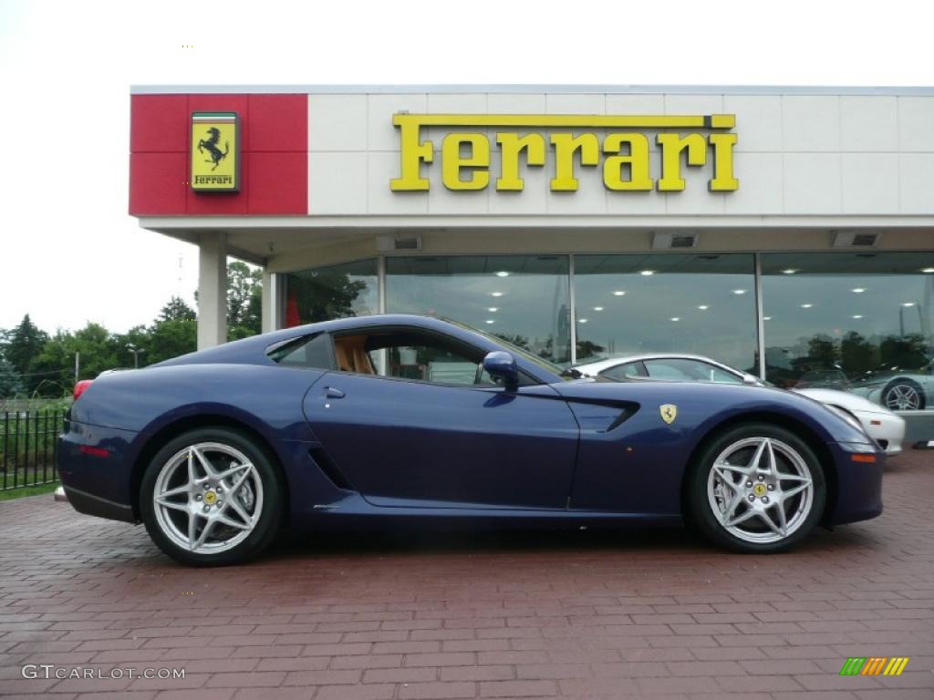 2007 599 GTB Fiorano F1 - Tour de France Blue / Beige photo #1