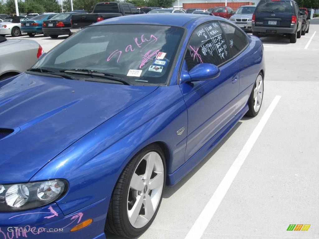 2006 GTO Coupe - Impulse Blue Metallic / Blue photo #2