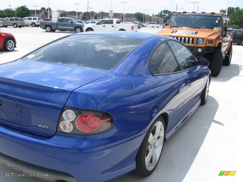 2006 GTO Coupe - Impulse Blue Metallic / Blue photo #3