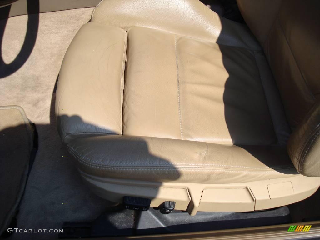 1995 3 Series 325is Coupe - Green Metallic / Beige photo #13