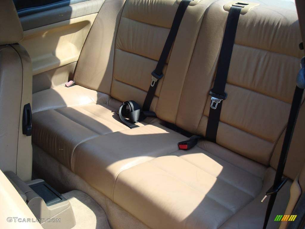 1995 3 Series 325is Coupe - Green Metallic / Beige photo #29