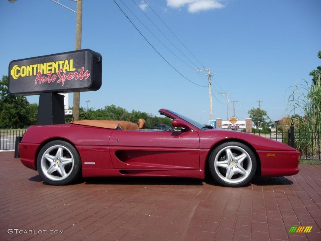 1999 355 F1 Spider - Rosso Barchetta / Tan photo #1