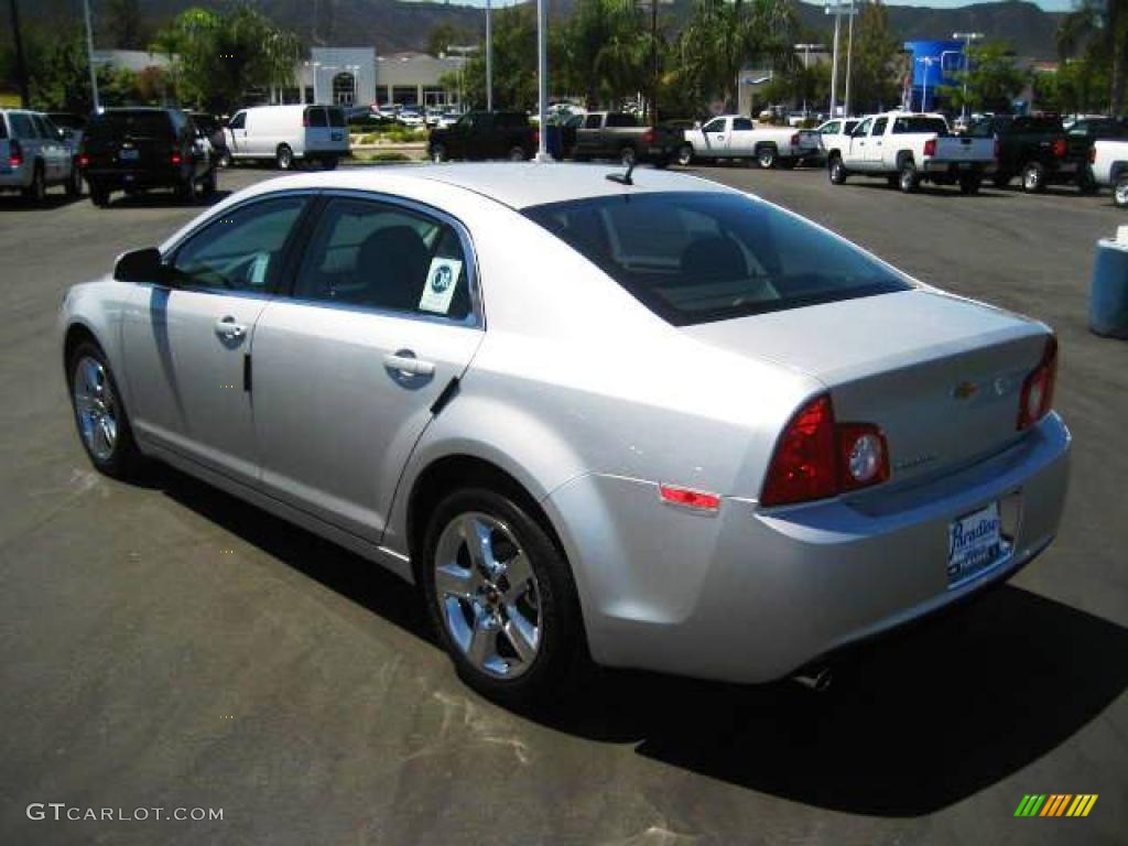 2010 Malibu LT Sedan - Silver Ice Metallic / Ebony photo #5