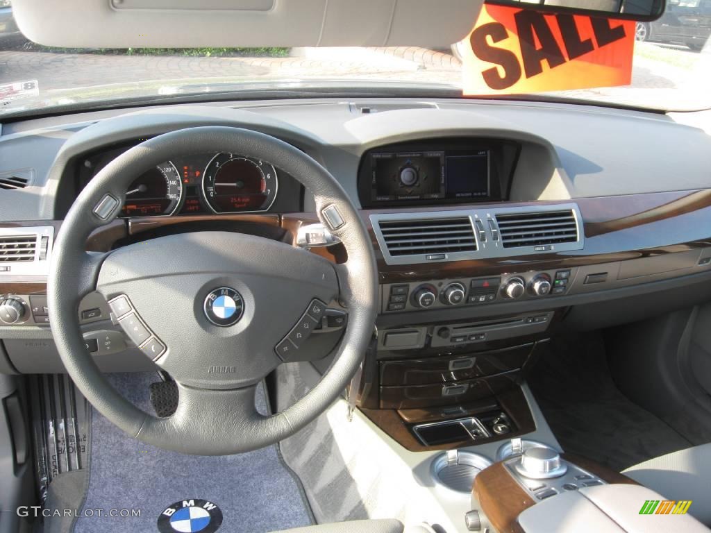 2008 7 Series 750Li Sedan - Titanium Grey Metallic / Flannel Grey photo #30