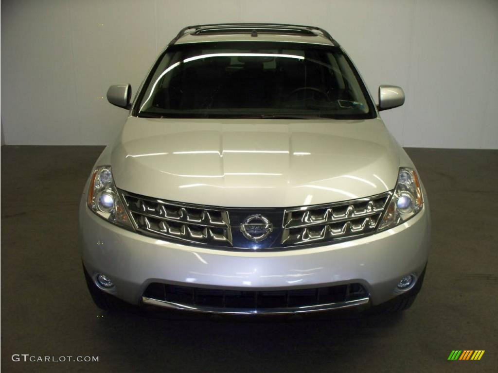 2007 Murano SL AWD - Brilliant Silver Metallic / Charcoal photo #2