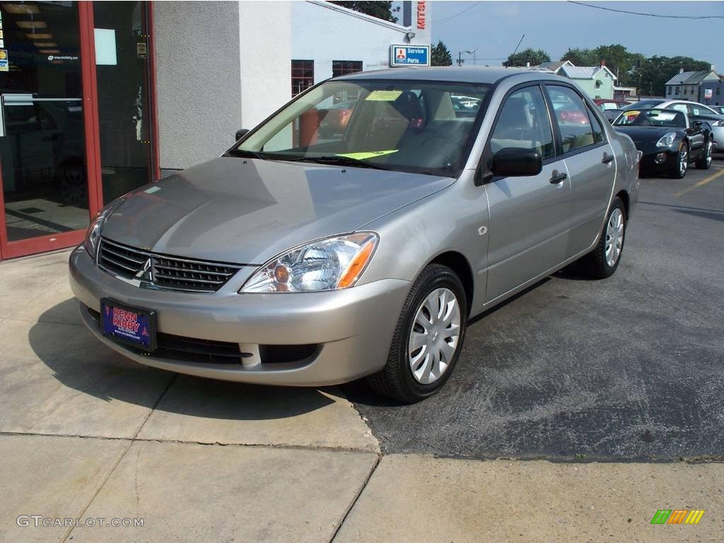 2007 Lancer ES - Warm Sand Metallic / Tan photo #1