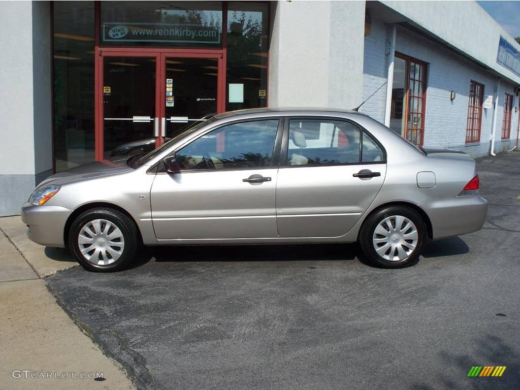 2007 Lancer ES - Warm Sand Metallic / Tan photo #3