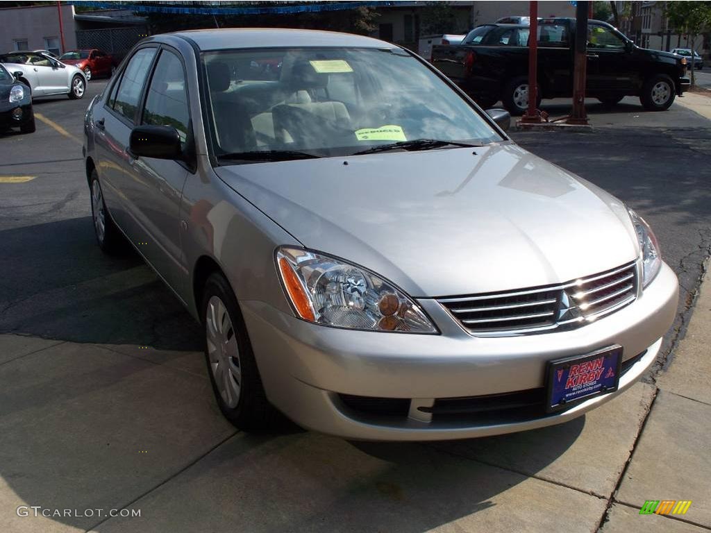 2007 Lancer ES - Warm Sand Metallic / Tan photo #7