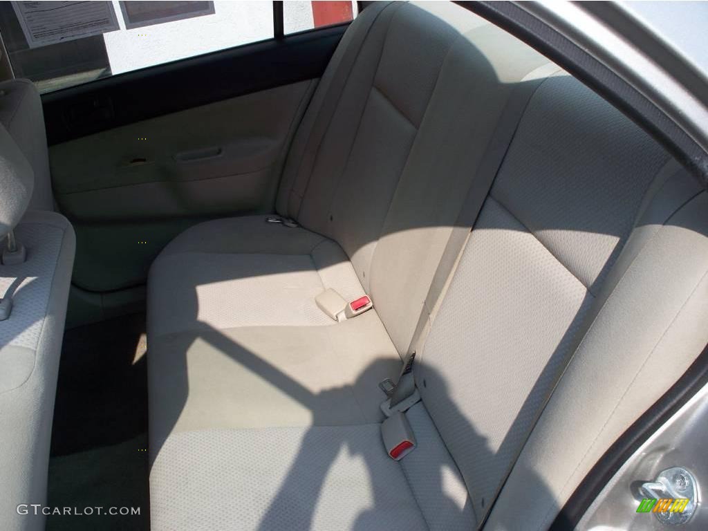 2007 Lancer ES - Warm Sand Metallic / Tan photo #11