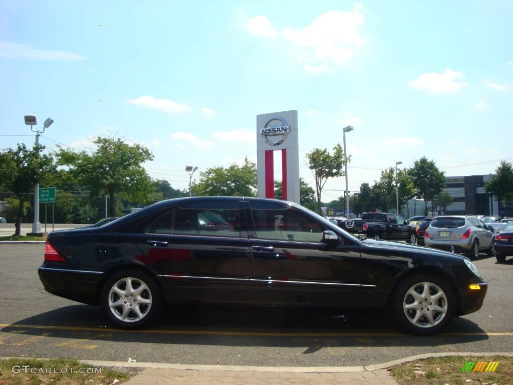 2004 S 430 4Matic Sedan - Black / Charcoal photo #11