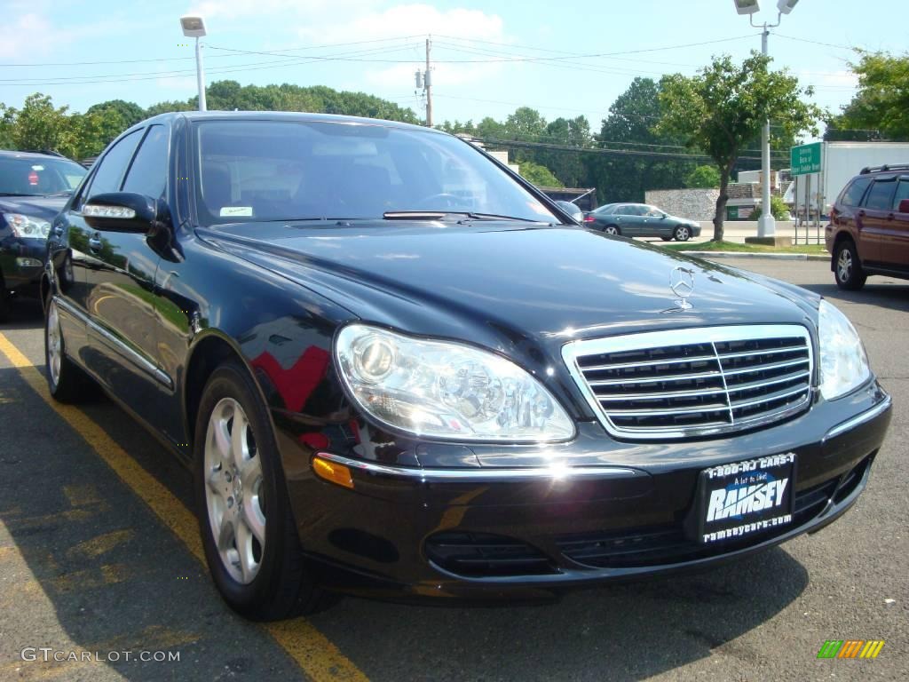 2004 S 430 4Matic Sedan - Black / Charcoal photo #15